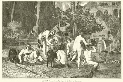 ピース（刻印 作： Pierre (after) Puvis de Chavannes