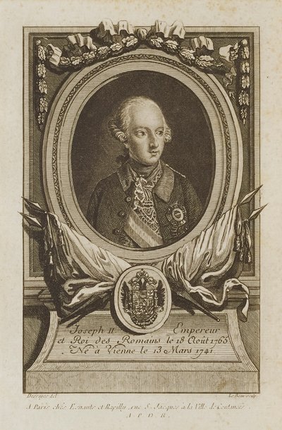 ヨーゼフ2世 作： Pierre Adrien Le Beau
