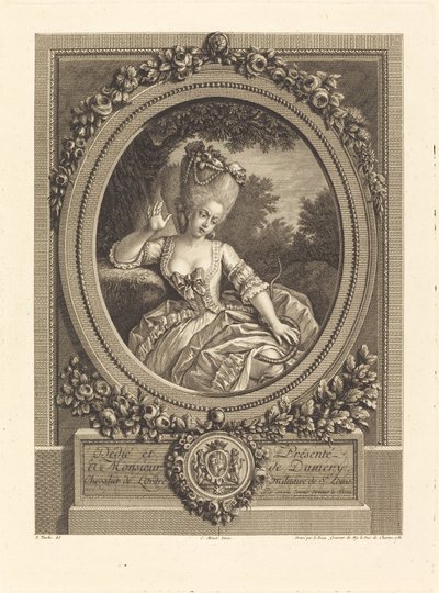 木立の危険 作： Pierre Adrien Le Beau after Nicolas Tanché
