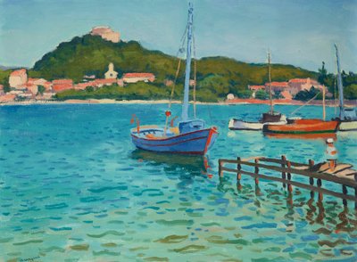 ポルクロール、夏の午後、1939 年。 作： Albert Marquet