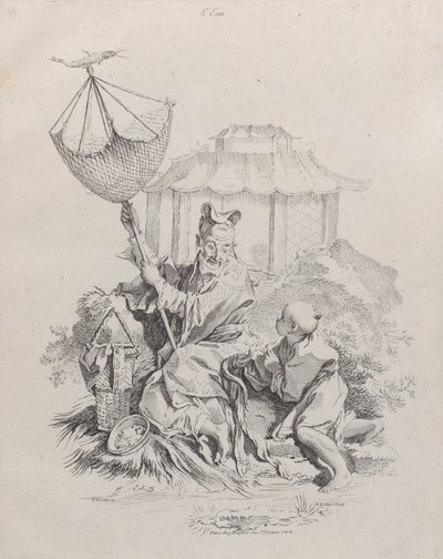 水、4 つの要素、1738-49 年から。 作： Pierre Alexandre Aveline