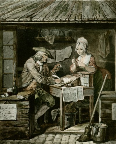 書記官 作： Pierre Alexandre Wille