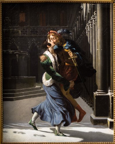 エマとエギンハルト、あるいは愛の策略 作： Pierre Antoine Augustin Vafflard