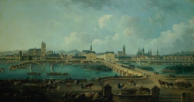 ツアーのパノラマビュー、1787 作： Pierre Antoine Demachy