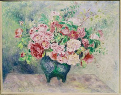 花束（キャンバスに油彩） 作： Pierre-Auguste Renoir