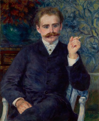 アルバートカーエンダンバース、1881年 作： Pierre Auguste Renoir