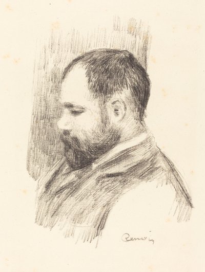 アンブロワーズ・ヴォラール、1904年。 作： Pierre Auguste Renoir