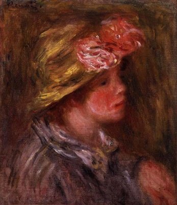 アンドレ 1917年頃 （油彩・キャンバス） 作： Pierre Auguste Renoir