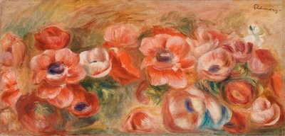 アネモネ（アネモネ） 作： Pierre Auguste Renoir