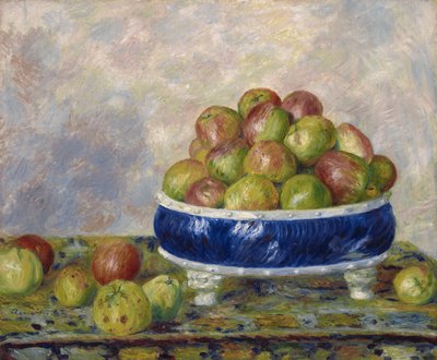 皿のりんご、1883 作： Pierre Auguste Renoir