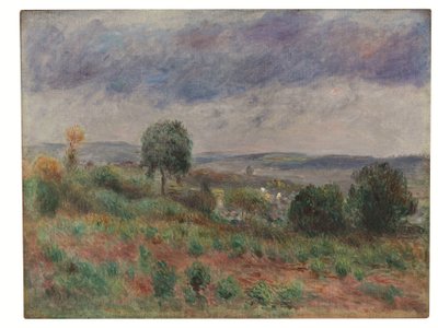 オーヴェル・シュル・オワーズ、c。 1901年（キャンバスに油彩） 作： Pierre Auguste Renoir
