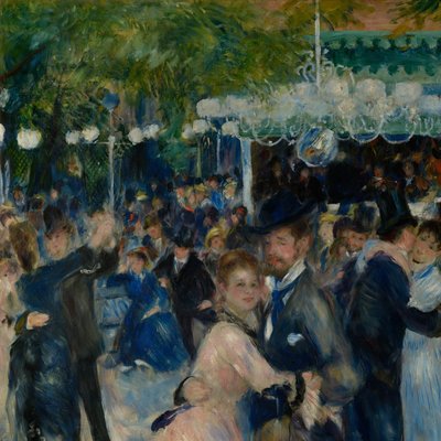 ガレットミル ボール 作： Pierre-Auguste Renoir
