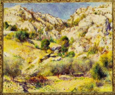 ベルゲアムエスタケ 作： Pierre Auguste Renoir
