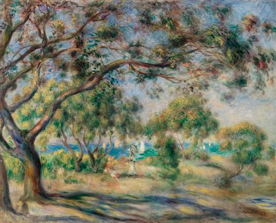 椅子の木 (ノワールムーティエ) 作： Pierre Auguste Renoir