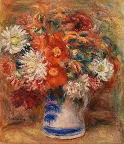 花束 作： Pierre Auguste Renoir