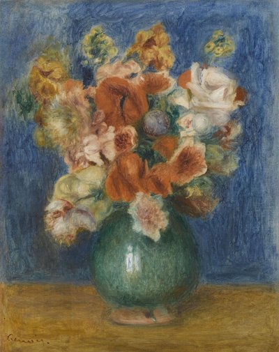 花束 作： Pierre Auguste Renoir