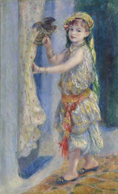 鳥の子 作： Pierre Auguste Renoir