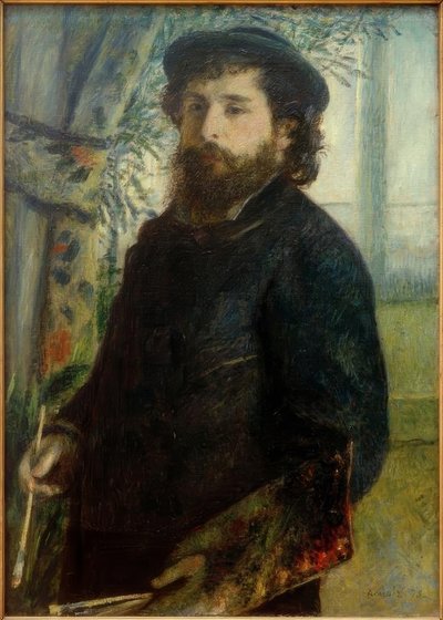 絵画のクロード・モネ 作： Pierre Auguste Renoir
