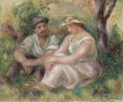 会話 作： Pierre Auguste Renoir