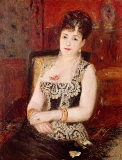 ポータレス伯爵夫人 作： Pierre Auguste Renoir