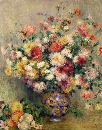 ダリア 作： Pierre Auguste Renoir