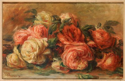 捨てられたバラ 作： Pierre Auguste Renoir