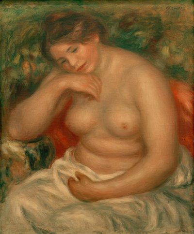 ベッドルーム（大きいヌード） 作： Pierre Auguste Renoir
