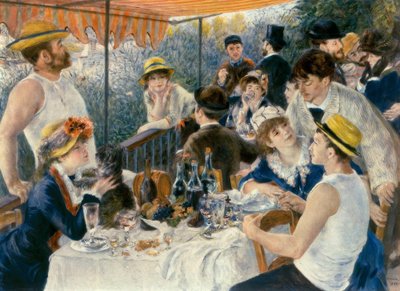 オールズマンの朝食 作： Pierre Auguste Renoir