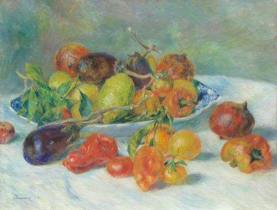 ミディの果実、1881年。 作： Pierre Auguste Renoir