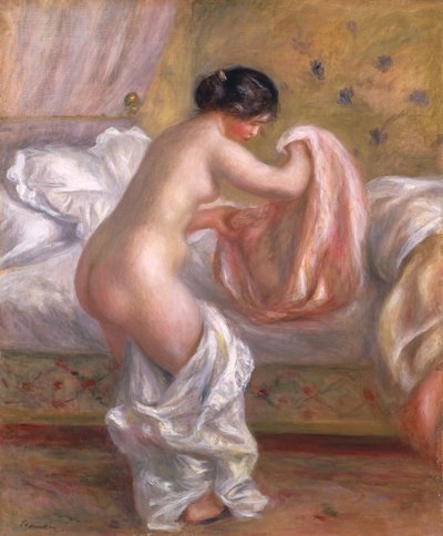 起立するガブリエル』1909年頃（油彩・キャンバス 作： Pierre Auguste Renoir