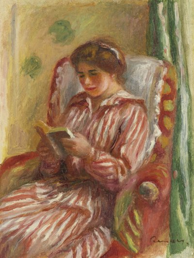 ガブリエルレディング、1910年 作： Pierre Auguste Renoir
