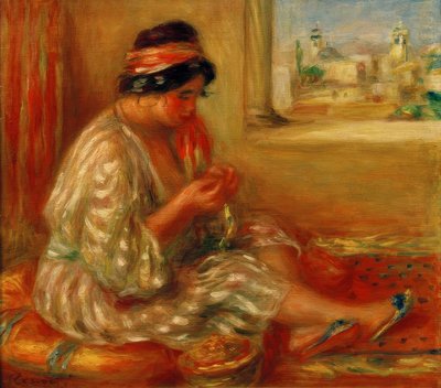 アルジェリアのガブリエル 作： Pierre Auguste Renoir