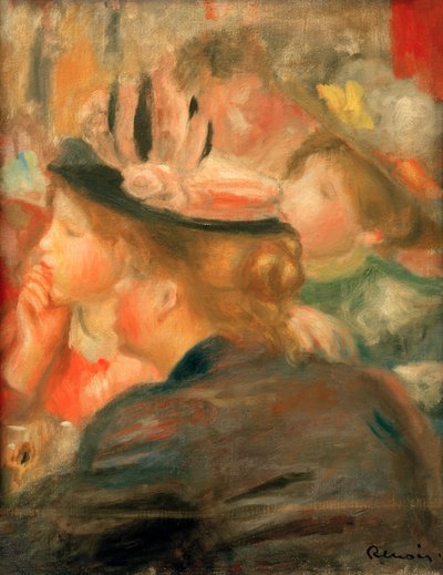 劇場で 作： Pierre Auguste Renoir