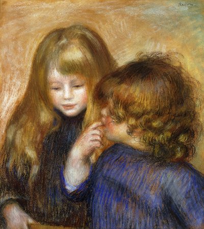 ジャンとココ。ジャンとココ、1902年頃 作： Pierre Auguste Renoir