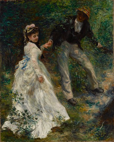 ラ・プロムナード 作： Pierre-Auguste Renoir