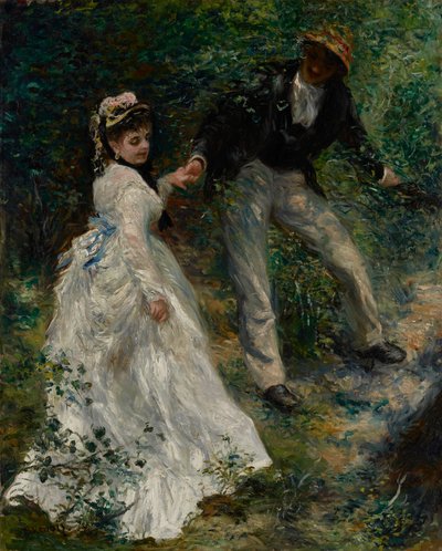 散歩 作： Pierre Auguste Renoir