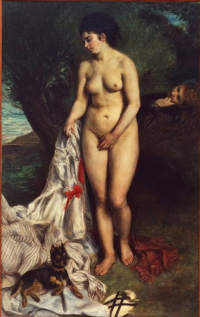 グリフォンの水浴び 作： Pierre Auguste Renoir