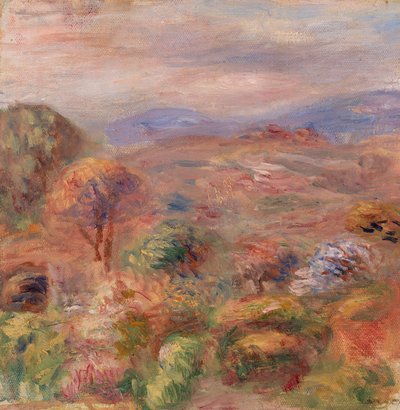 風景 作： Pierre Auguste Renoir