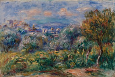 風景 作： Pierre Auguste Renoir