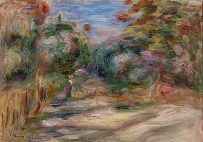風景 作： Pierre Auguste Renoir