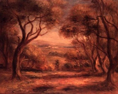 風景 作： Pierre Auguste Renoir