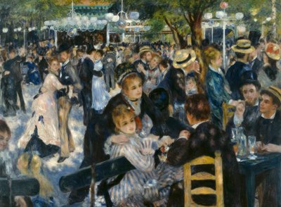 ムーランドラガレット 作： Pierre Auguste Renoir
