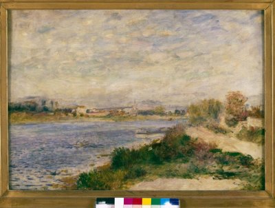 アルジャントゥイユのセーヌ川 作： Pierre Auguste Renoir
