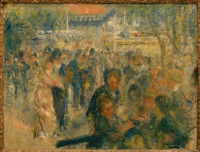 ムーランドラガレットのボール 作： Pierre Auguste Renoir