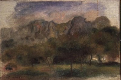 アルピーユ地方 作： Pierre Auguste Renoir