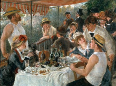 ボーターズの昼食 作： Pierre Auguste Renoir