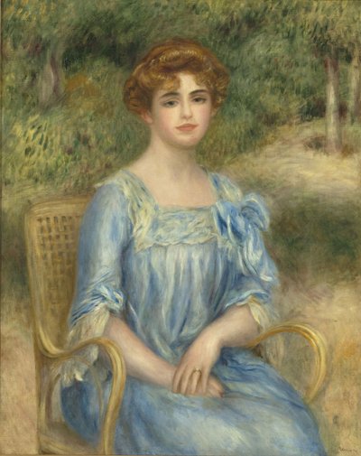 マダムガストンベルンハイムデヴィレール、旧スザンヌアドラー、1901 作： Pierre Auguste Renoir