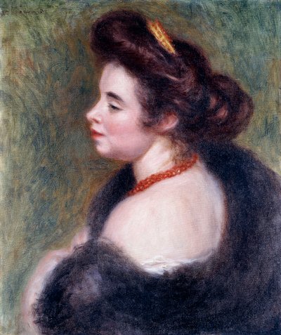 マダムモーリスデニス、1904年 作： Pierre Auguste Renoir