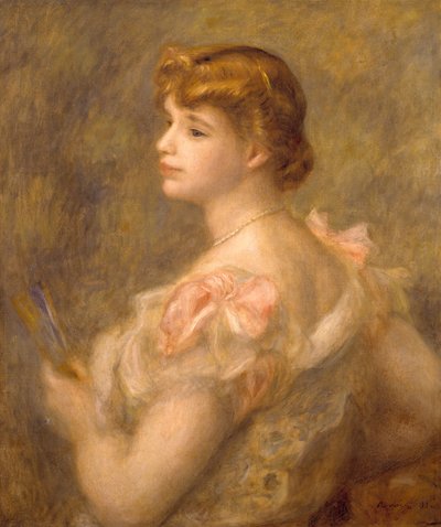 マダム・ヴァレンタイン・フレイ 作： Pierre Auguste Renoir
