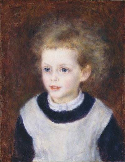 マルグリットテレーズ（マルゴ）ベラール、1879 作： Pierre Auguste Renoir